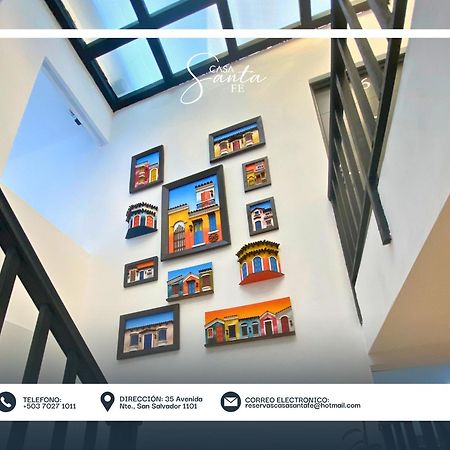 Casa Santa Fe Bed & Breakfast San Salvador Eksteriør bilde