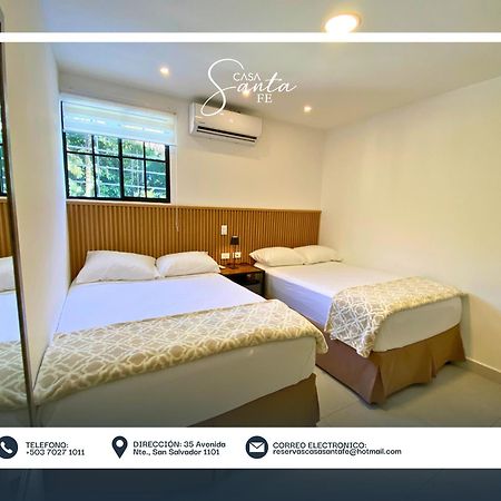 Casa Santa Fe Bed & Breakfast San Salvador Eksteriør bilde