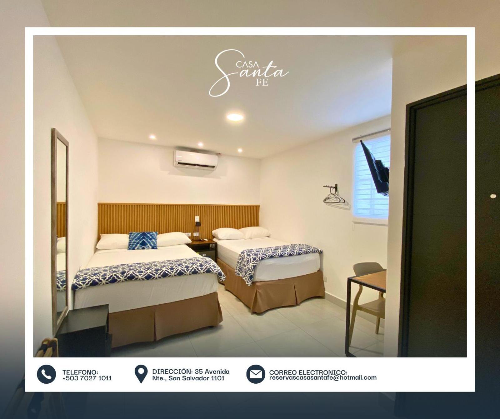Casa Santa Fe Bed & Breakfast San Salvador Eksteriør bilde
